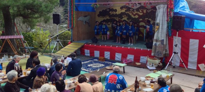 小布市（こぶいち）神社の祭典（小曾木１丁目）